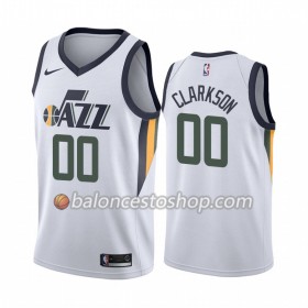 Camiseta Hombre NBA Utah Jazz Jordan Clarkson 00 2019-20 Nike Association Edition Swingman
